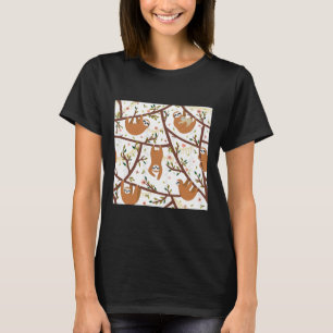 Cute Baby Sloth With Mum Scoop T-Shirt