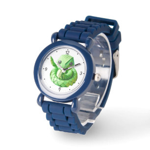 Cute Baby Snake Chinese New Year Origami Kids W2 Watch