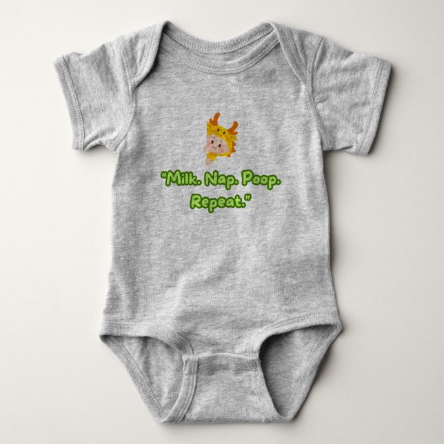 Cute Baby Suit Bodysuit (Front)