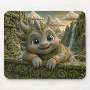 Cute Baby Troll, Mythical Mouse Pad