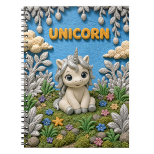 Cute Baby Unicorn, Mythical Notebook