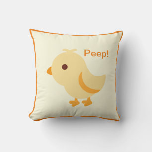 Cute Baby Yellow Chick Cushion