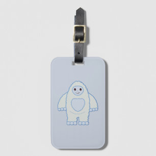 Cute Baby Yeti Luggage Tag
