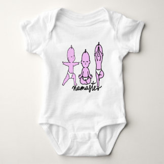 Cute Baby Yoga Bodysuit - Namaste Baby Gift