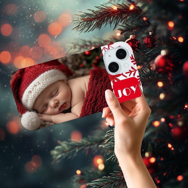 Cute Baby's First Christmas Photo Case-Mate iPhone Case (Creator Uploaded)