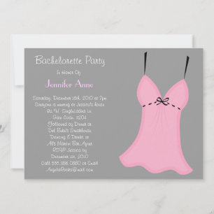 CUTE Bachelorette Party Design Invitation