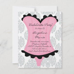 Cute Bachelorette Party Invitation