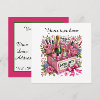 Cute Bachelorette party  Invitation