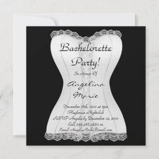 Cute Bachelorette Party Invitation