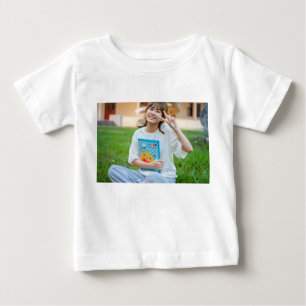 Cute "Back to School" Child Portrait Baby T-Shirt 