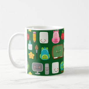 Cute Back to School Classroom Supplies Kawaii Mug