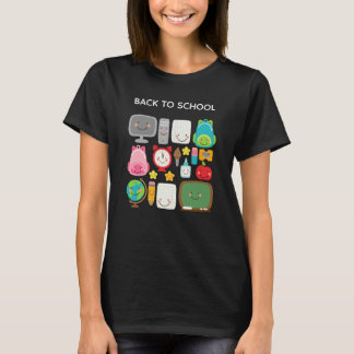 Cute Back to School Kawaii Classroom Supplies T-Shirt