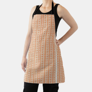 Cute Back to School Pastel Pattern Apron