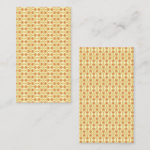 Cute Back to School Pastel Pattern Calling Card