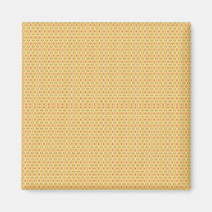 Cute Back to School Pastel Pattern Magnet