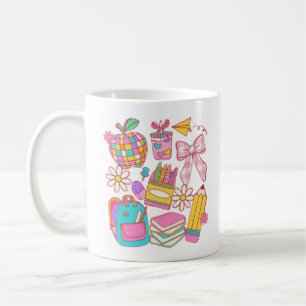 🎒📚✨ Cute Back To School Supplies Coffee Mug