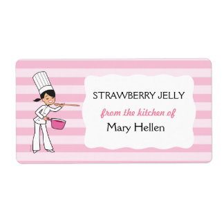 Cute Baking Label For The Kitchen