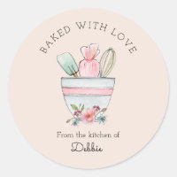 Cute Baking Utensils on Pink