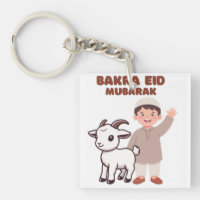 Cute Bakra Eid Mubarak - Kids Eid CelebratiT-Shirt