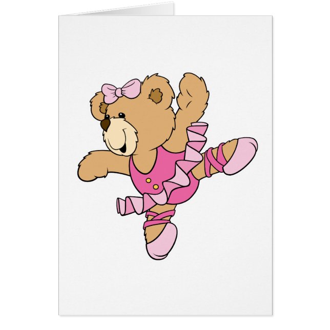 Cute Ballerina Bear (Front)