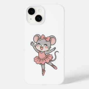 Cute Ballerina Mouse Phone Case Manga Style Charm