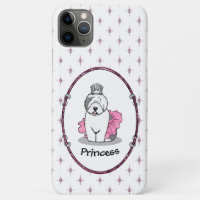 Cute Ballet Princess Old English Sheepdog Grey 1