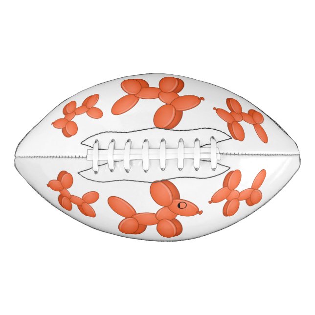 Cute Balloon Dog  Thunder_Cove Football (Front)