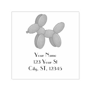 Cute Balloon Dog Thunder_Cove Self-inking Stamp