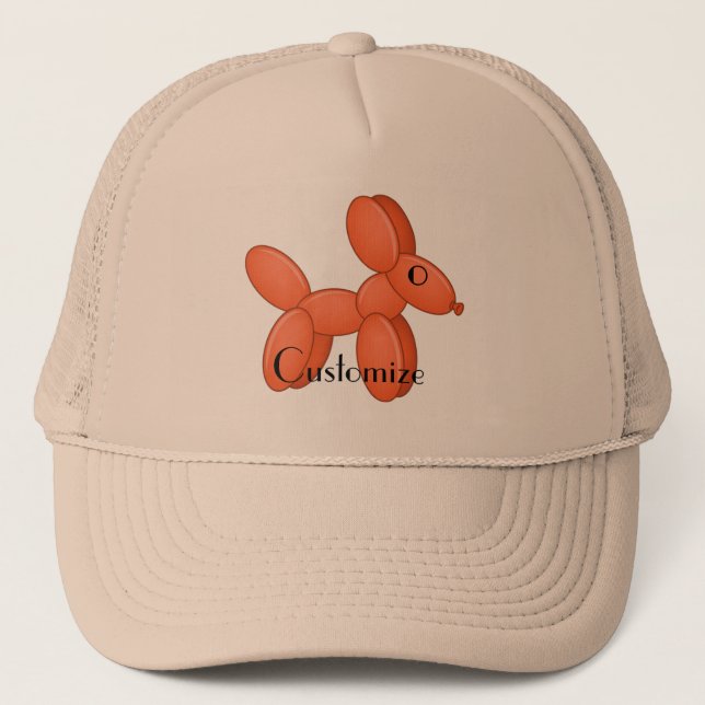 Cute Balloon Dog  Thunder_Cove Trucker Hat (Front)
