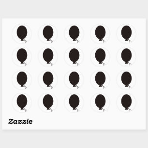 Cute balloon planner stickers