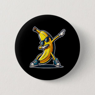 Cute Banana Dabbing Dancing Shirt Funny Kids Print 6 Cm Round Badge