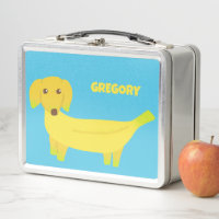Cute Banana Dog Personalised