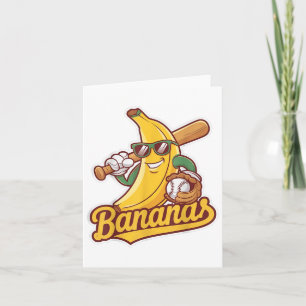 Cute Banana Graphics Banana Lover For Men Women Ki Card