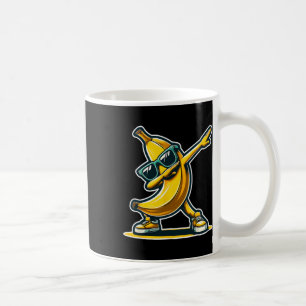 Cute Banana In Sungles Dancing Shirt Funny Kids Pr Coffee Mug