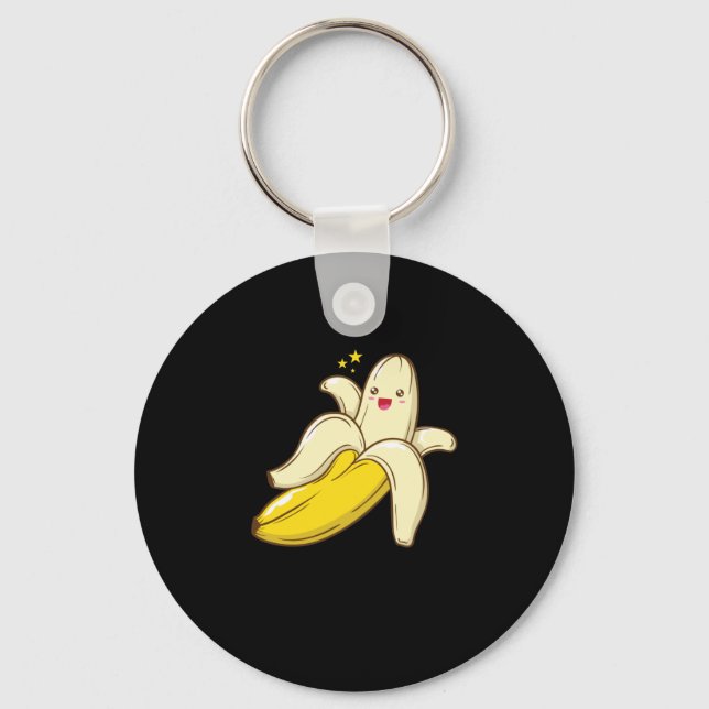 cute banana key ring (Front)