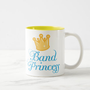 Cute Band Princess Music Gift Two-Tone Coffee Mug