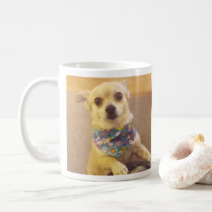 Cute Bandanna Chihuahua Pet Custom Coffee Mug