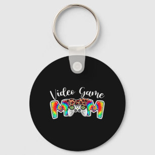 Cute Bandanna Video Game Mum Sport Tie Dye Mother' Key Ring