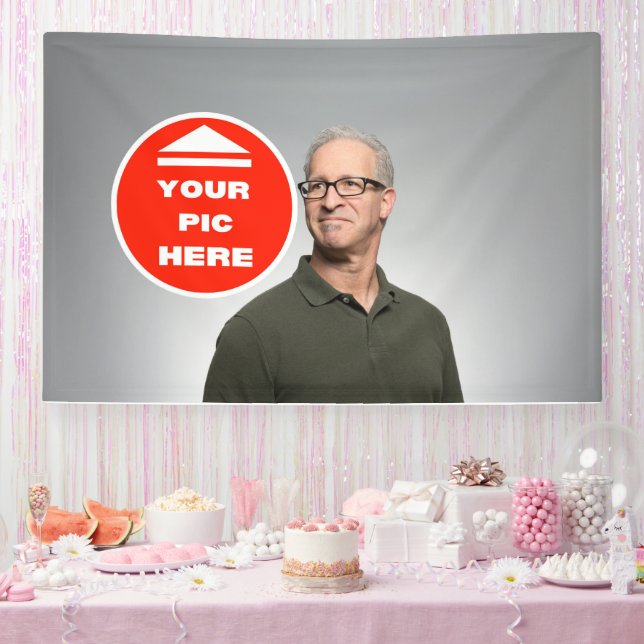 Cute! Banner - Personalised - 4'x6' (Party)
