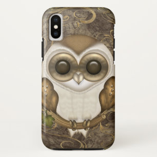 Cute Barn Owl iPhone X Case