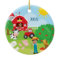 Cute Barnyard Animals, Farmer, Tractor Christmas