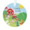 Cute Barnyard Animals, Farmer, Tractor Christmas