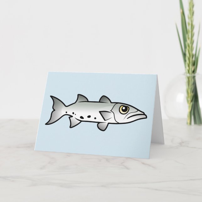 Cute Barracuda Card (Front)