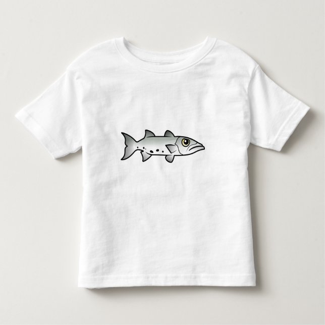 Cute Barracuda Toddler T-Shirt (Front)