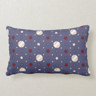 Cute Baseball Stars Pillow