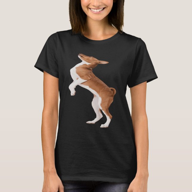 Cute basenji T-Shirt (Front)