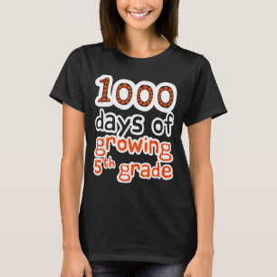 Cute Basketball 1000th Grade Sport 1000 5th Day Da T-Shirt