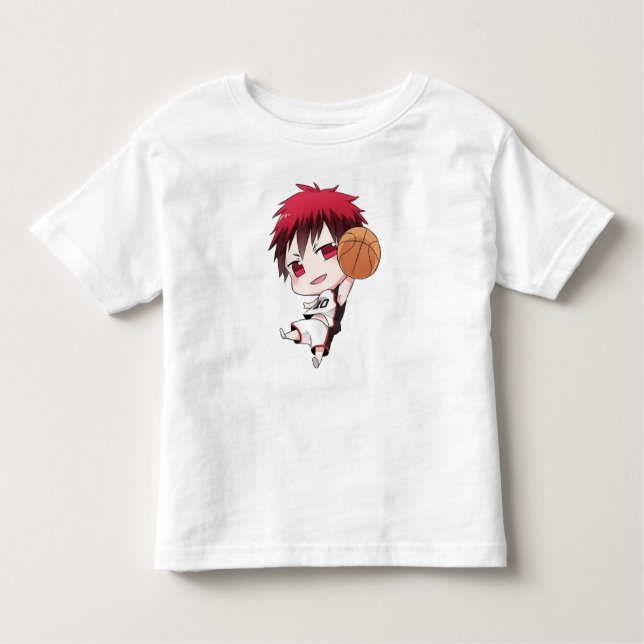 Cute Basketball Design Toddler T-Shirt (Front)