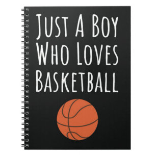 Cute Basketball Gifts For Baby Boys Kids Player Notebook