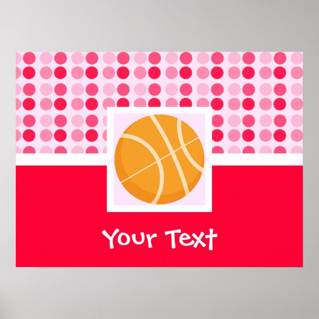 Cute Basketball Poster (Front)